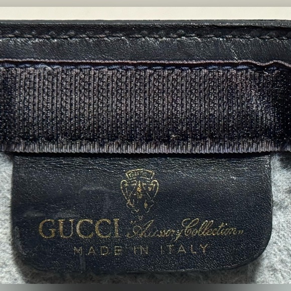 GUCCI Vintage GG Canvas Sherry Line Clutch - Picture 15 of 16